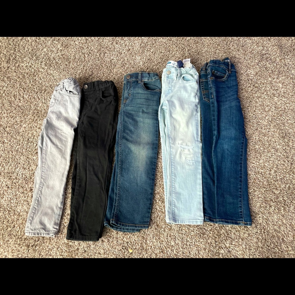 Boys Jean pants bundle size 5T